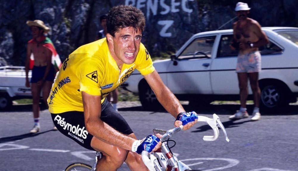 Pedro "Perico" Delgado en su época en activo