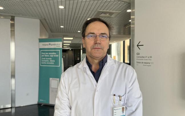 Nemesio Prieto, jefe de Servicio de Urología del Hospital Quirónsalud Bizkaia