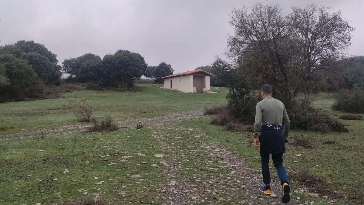 En las cercanías de la ermita de Santa Marina