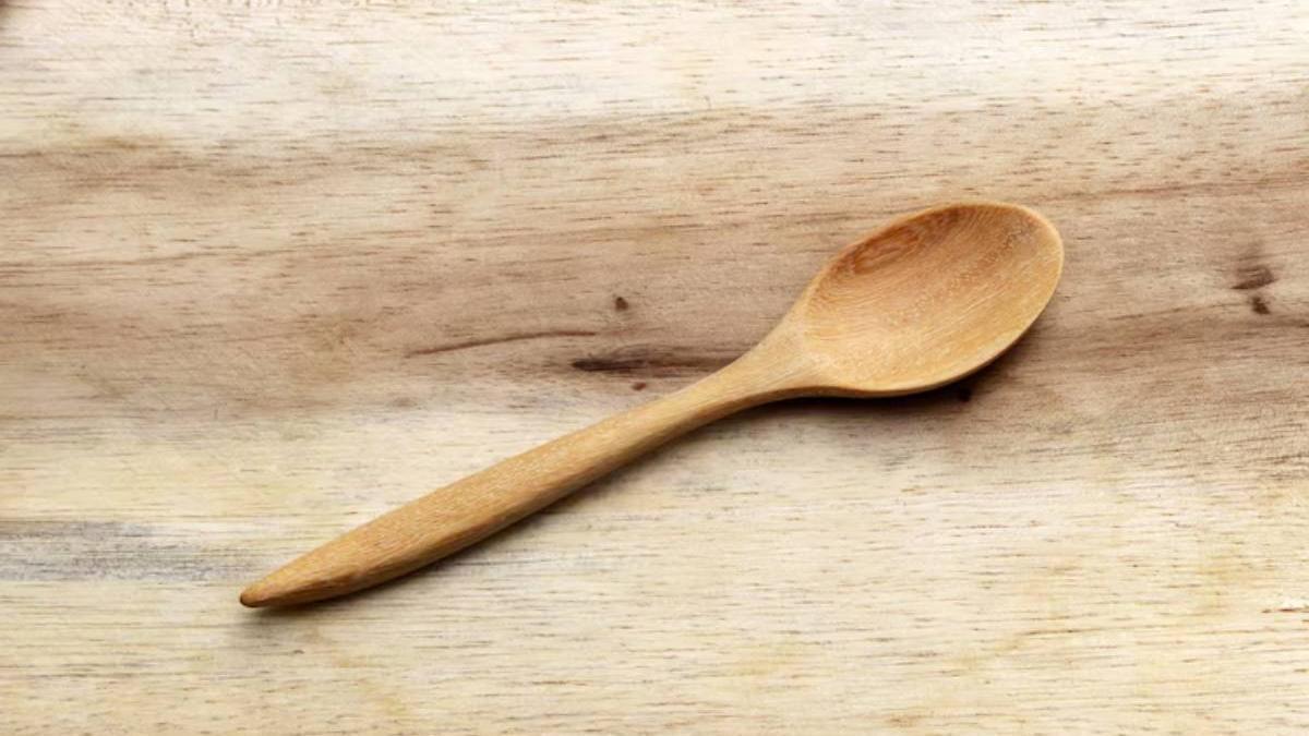 Cuchara de madera.