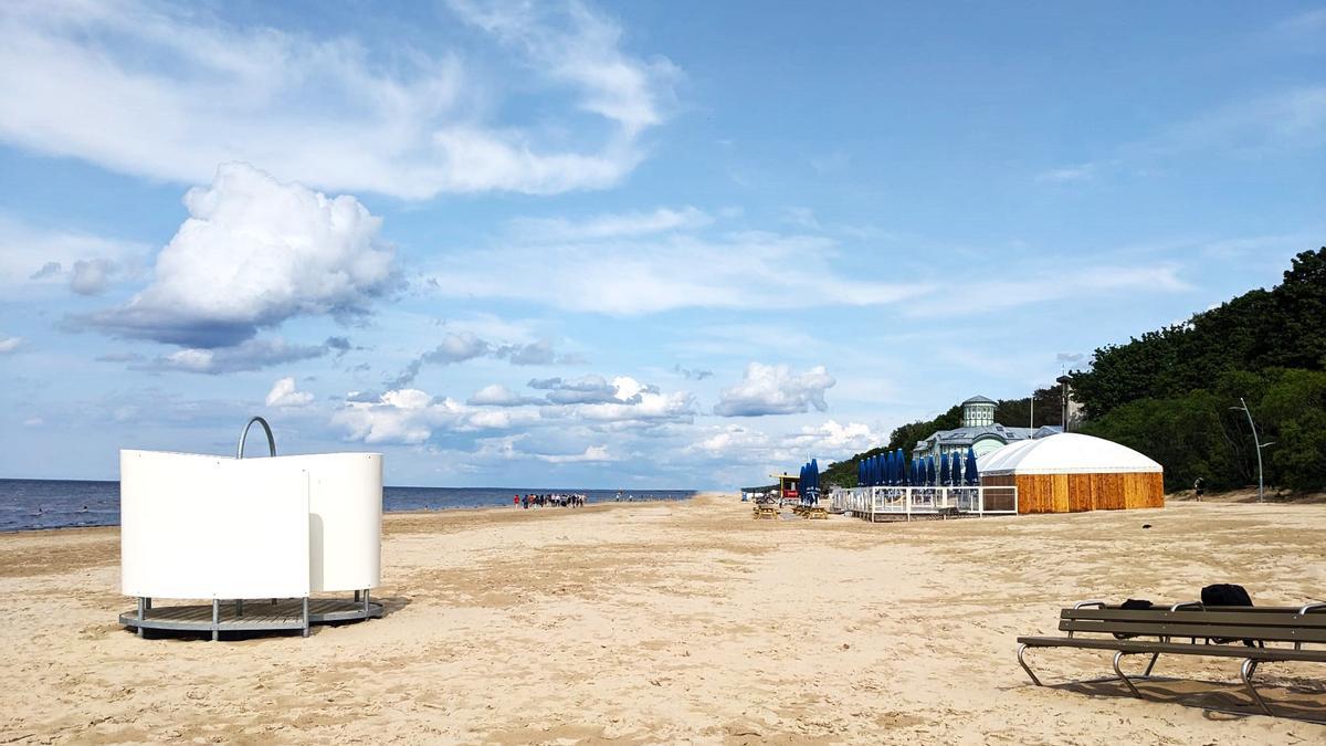 La playa de Jurmala, una de las playas más impresionantes de Europa.