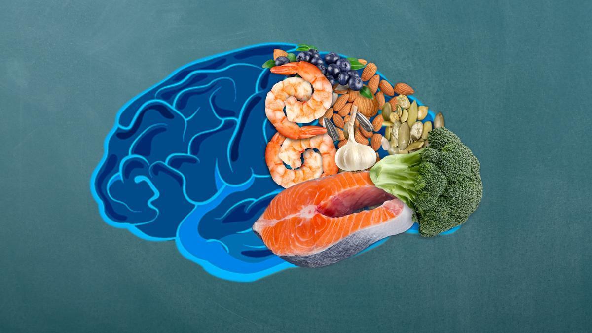 Una dieta adecuada puede beneficiar una buena salud cerebral.