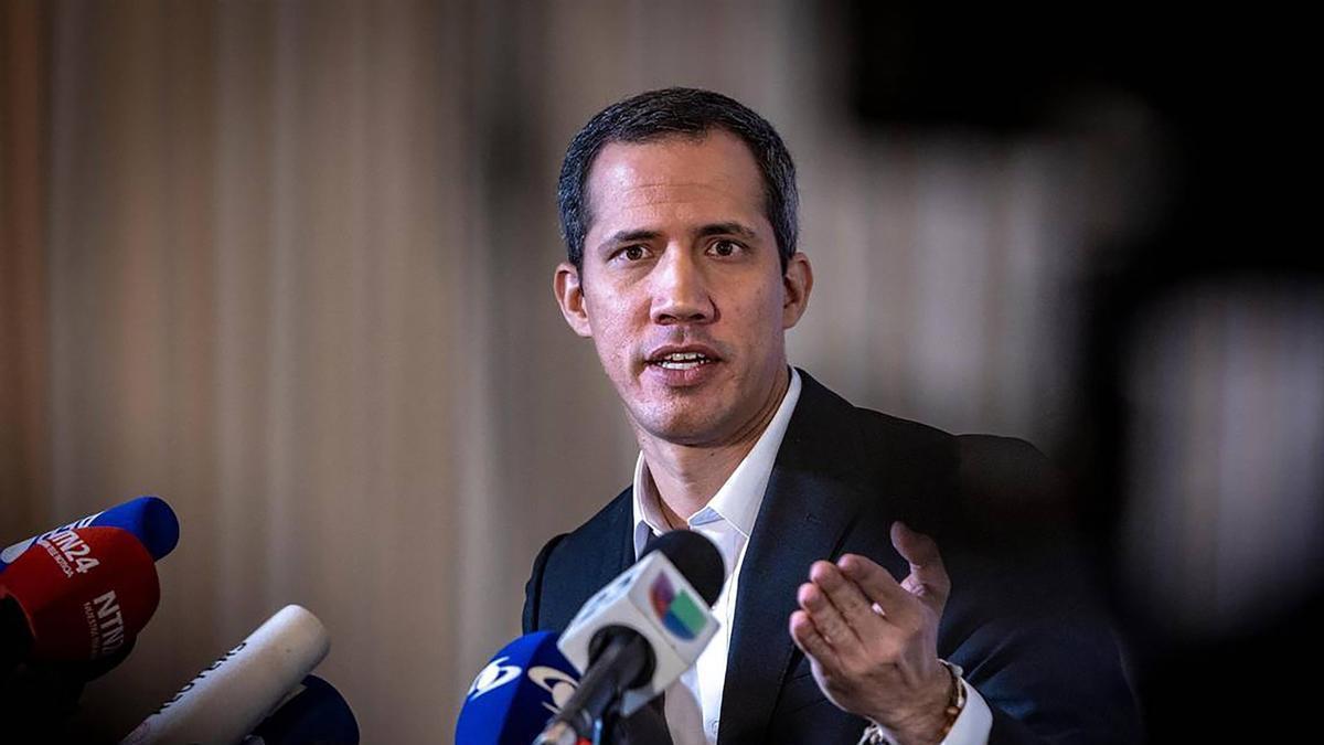 El exlíder opositor venezolano Juan Guaidó en una foto de archivo.