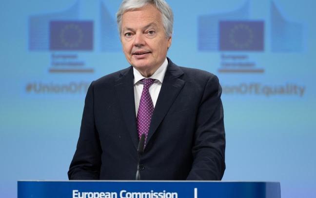 El comisario europeo de Justicia, Didier Reynders.