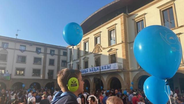 Pañuelos azules para los bebes nacidos en el último año