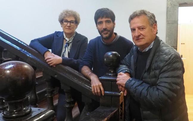 Mertxe Zubillaga, Javier Buces y Juan Bautista Mendizabal presentaron las claves del estudio.