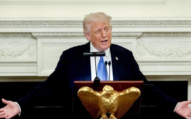 El presidente de Estados Unidos, Donald Trump. / EFE El presidente de Estados Unidos, Donald Trump.
