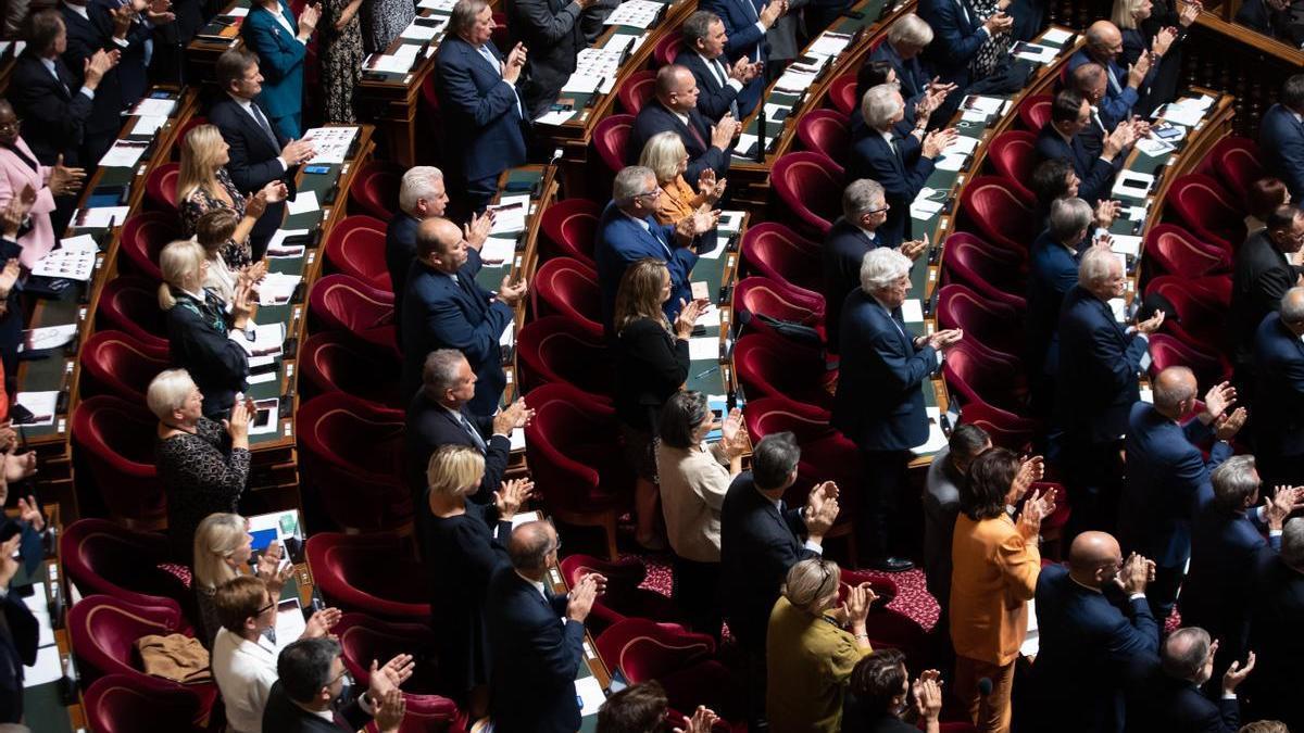 Imagen de archivo del Senado de Francia.