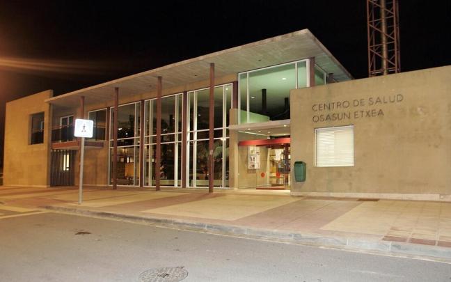 Exterior del centro de salud de Noáin.