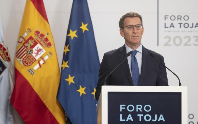 Feijóo, en el Foro La Toja-Vínculo Atlántico.