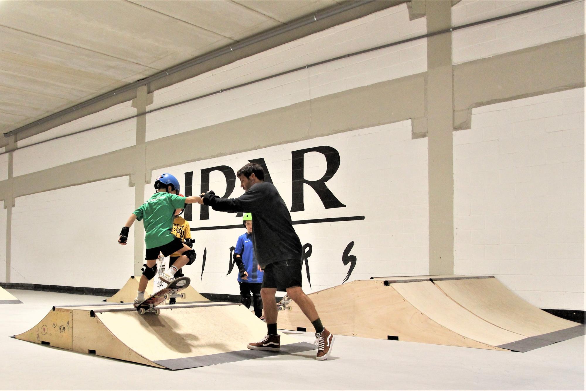 Cuentan con su propio skatepark.