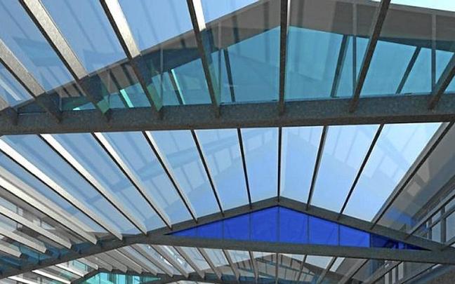 Infograf&iacute;a del futuro patio de la escuela de Lekeitio. | FOTO: L. U.