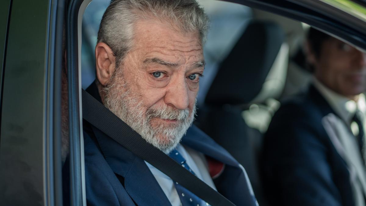 Miguel Ángel Rodríguez a la salida de los Juzgados de Plaza Castilla.