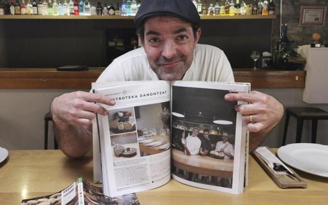 Gorka Irisarri, de la gastroteka Danontzat, representará a Hondarribia en la final del XVII Concurso de Pinchos y Tapas Medievales.