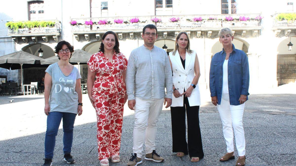 Ediles del PNV en la valoración que han realizado sobre los dos primeros años de la legislatura.