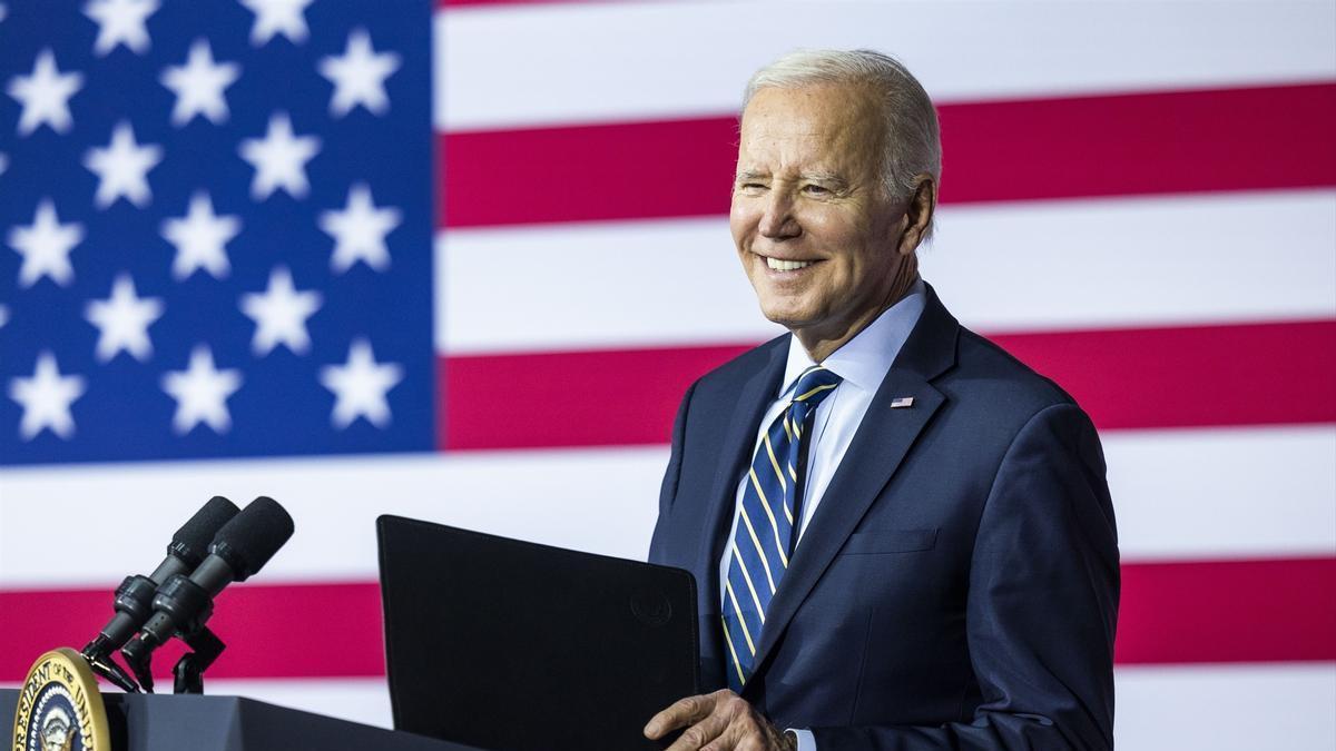 El actual presidente estadounidense, Joe Biden, que se presentará a la reelección en 2024.