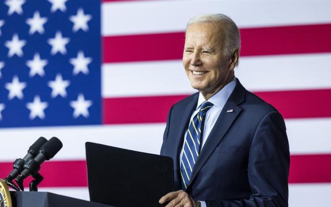 El actual presidente estadounidense, Joe Biden, que se presentará a la reelección en 2024.