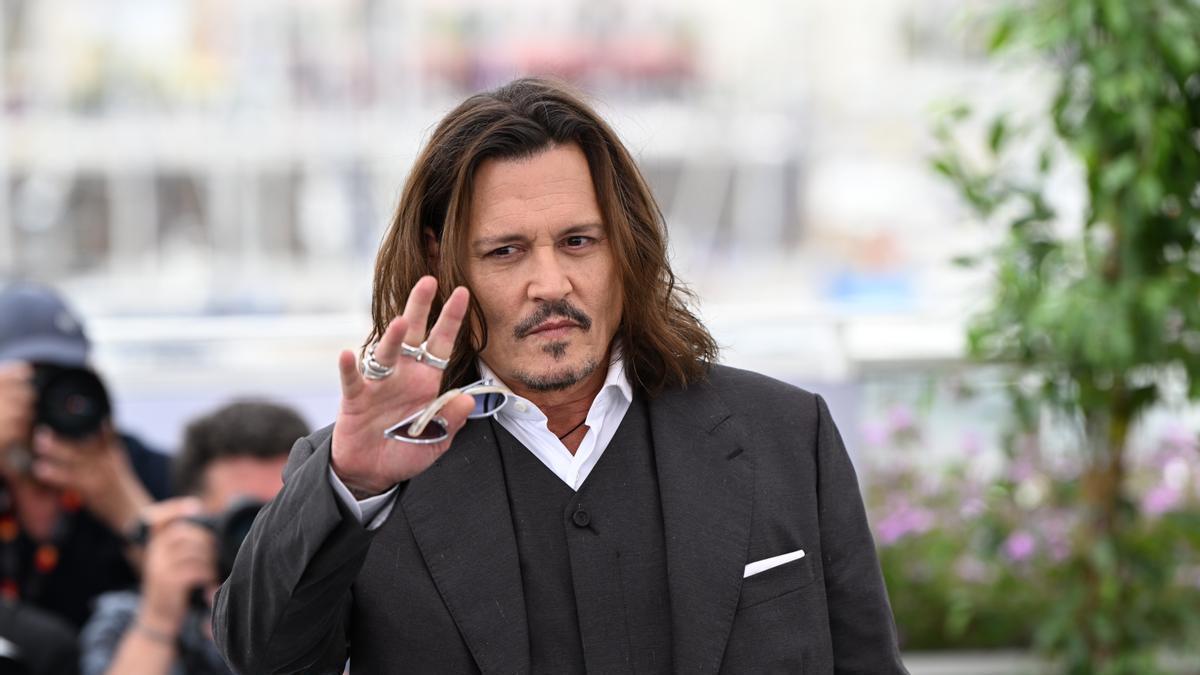 Johnny Depp en el último Festival de Cannes.