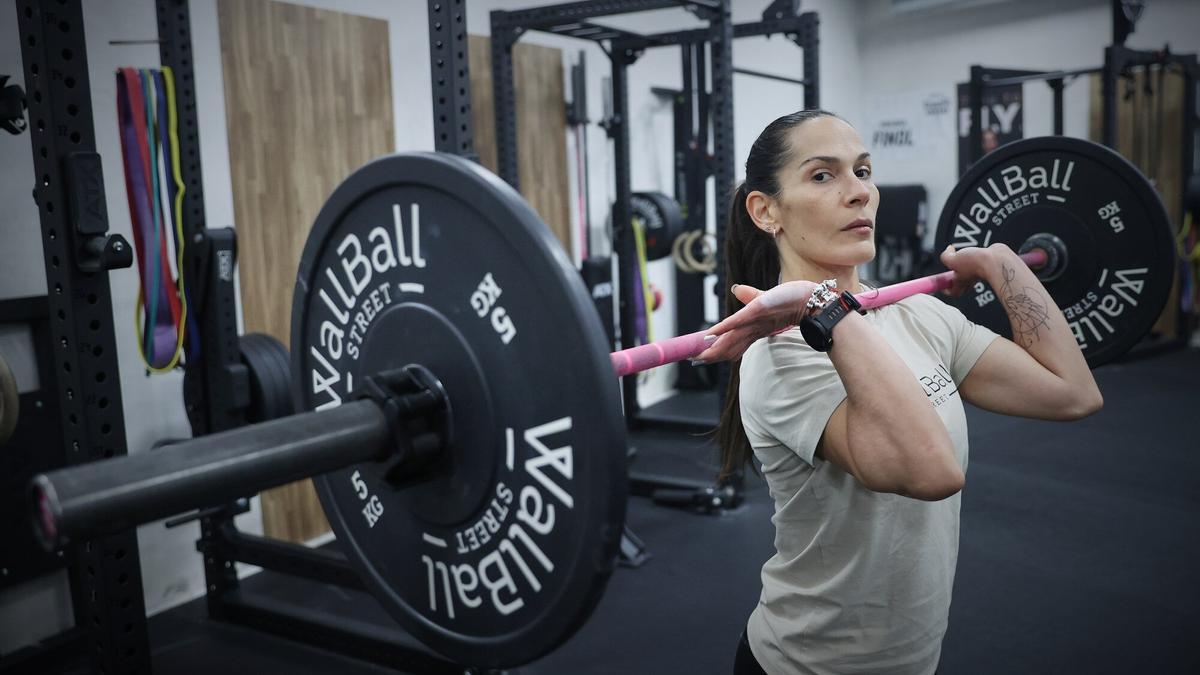 La entrenadora personal y atleta de crossfit Virginia Finol
