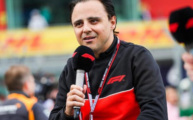 El ex piloto brasileo de F1 Felipe Massa, durante el GP de la Emilia Romagna en 2022.