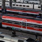 Trenes en la estación de Madrid-Puerta de Atocha