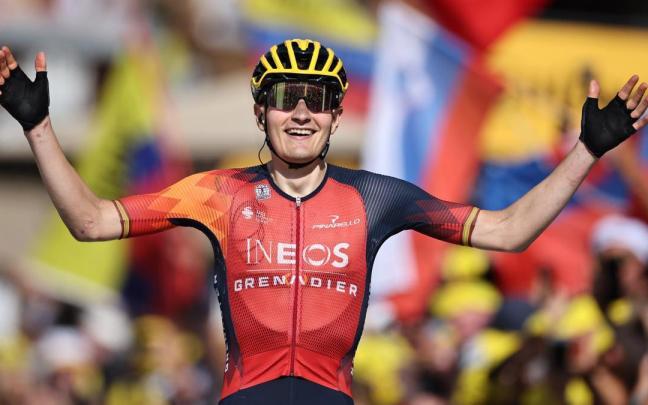 Carlos Rodríguez, vencedor en Morzine