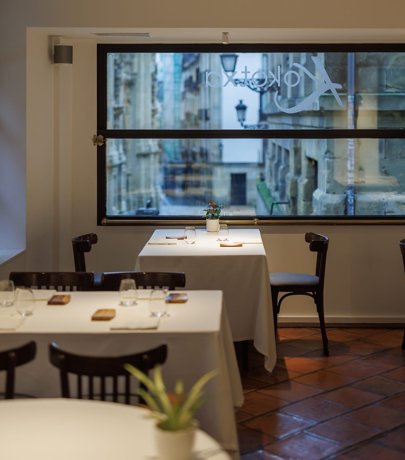 El comedor del restaurante Kokotxa.