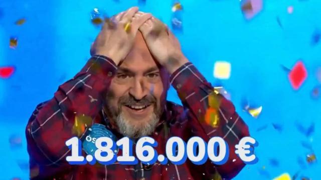 Óscar Díaz, el último ganador del bote de 'Pasapalabra'