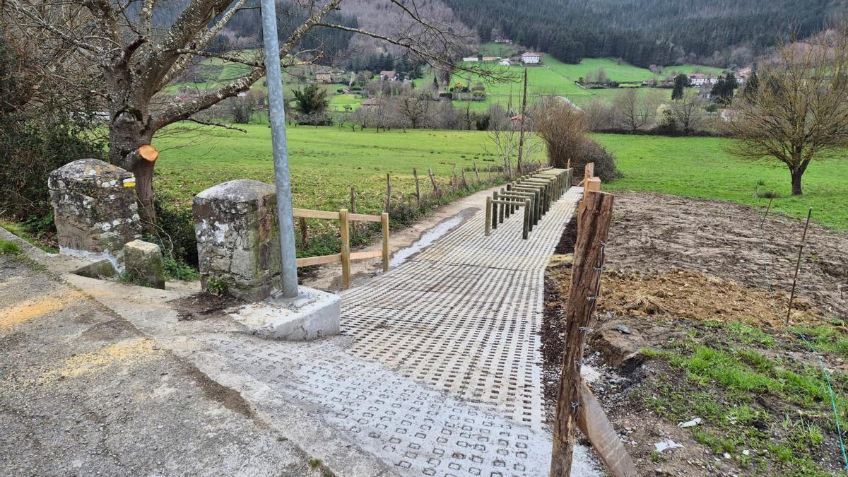 Imagen de la nueva zona para estacionar las bicicletas.