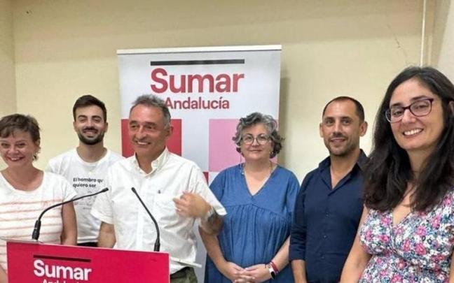 El diputado de Sumar Enrique Santiago interviene tras los resultados del 23J.