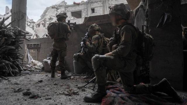 Militares israelíes en la Franja de Gaza / EP Militares israelíes en la Franja de Gaza