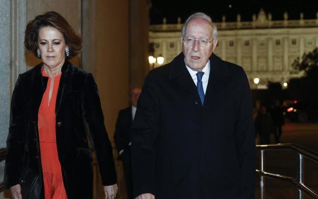 En la imagen, Barcina con su marido, Manuel Pizarro, expresidente de Endesa y exdiputado del PP. En la imagen, Barcina con su marido, Manuel Pizarro, expresidente de Endesa y exdiputado del PP.