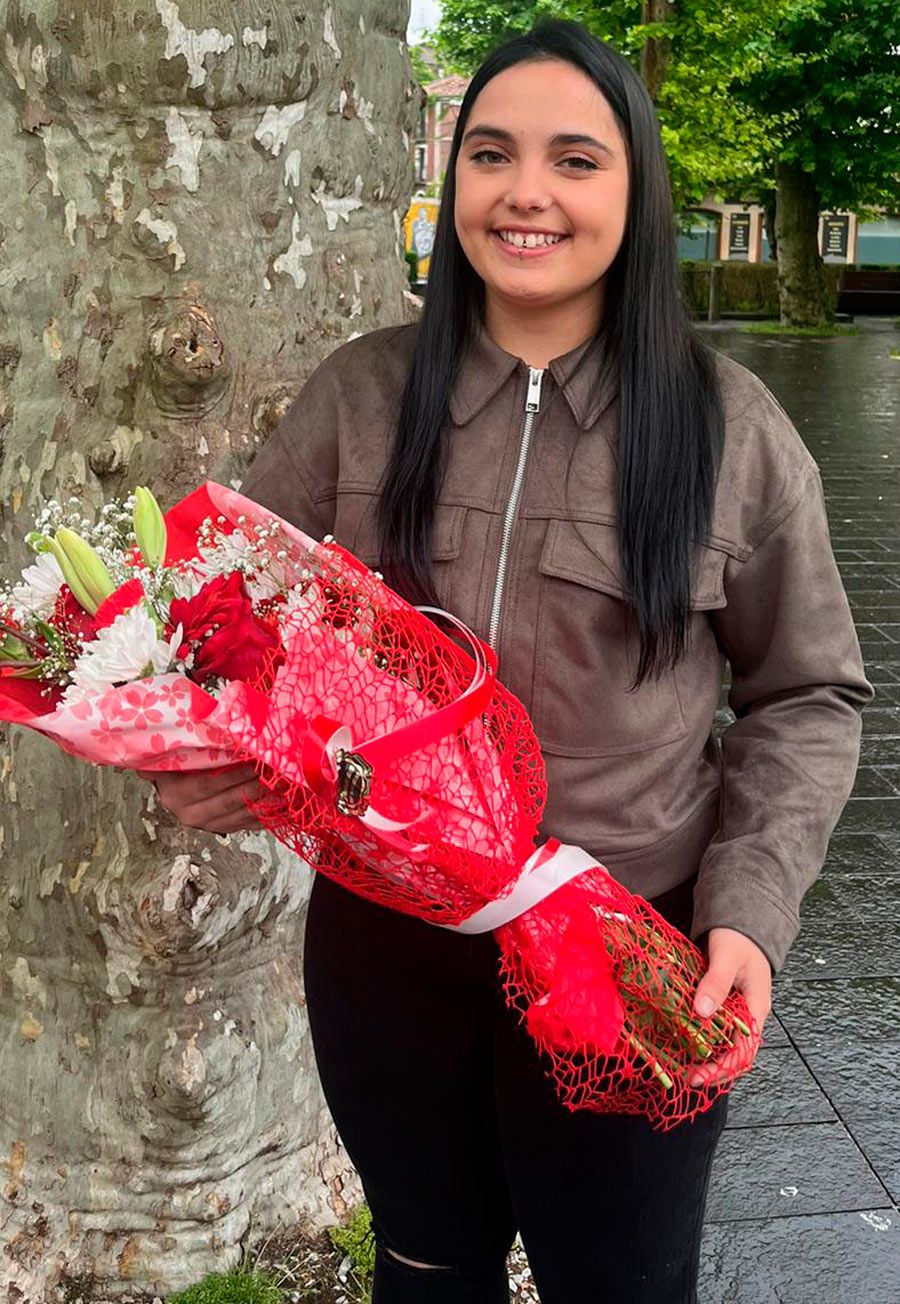 Santiagoko kantinera, Leire Mitxelena Aduriz.
