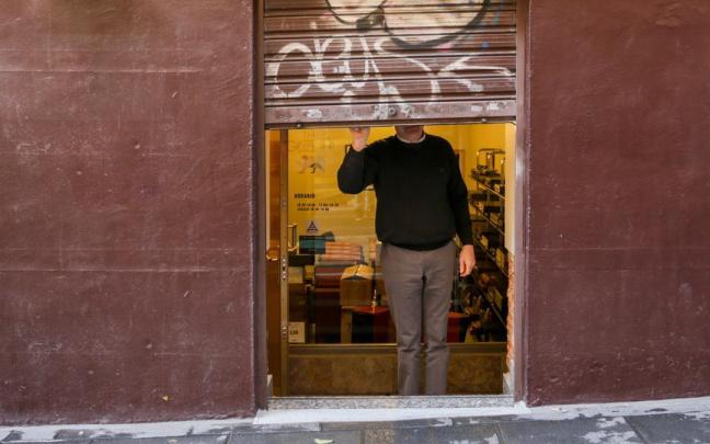 Un trabajador autónomo cierra su negocio