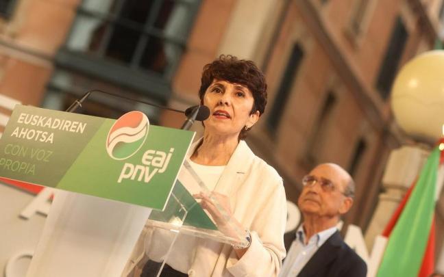 La diputada del PNV en el Congreso, Maribel Vaquero / Borja Guerrero La diputada del PNV en el Congreso, Maribel Vaquero