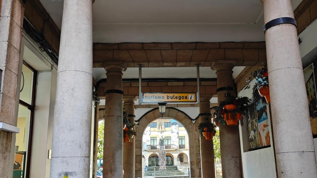 Punto de atención al visitante en Gernika-Lumo.