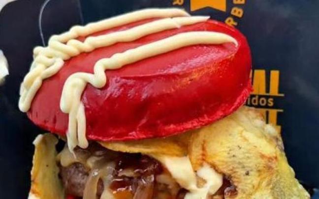 "La WIN" de Bobby's para The Champions Burger / Instagram: @bilbaoalacarta @bobbysgourmet "La WIN" de Bobby's para The Champions Burger