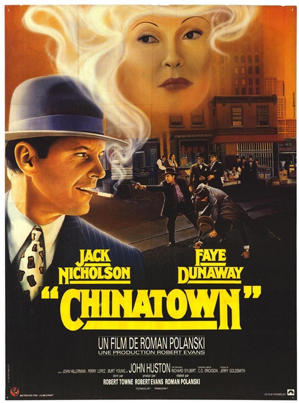 Cartel de la película 'Chinatown', de Polanski.