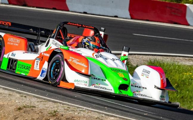 Joseba Iraola en una carrera