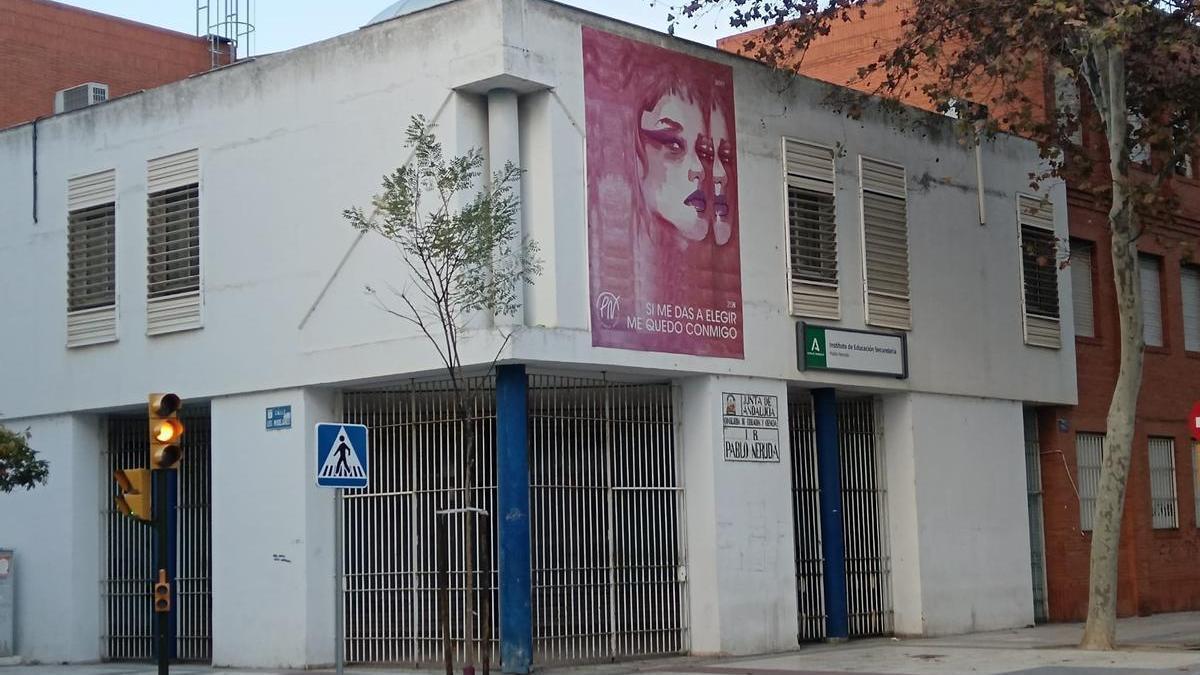 El IES Pablo Neruda de Huelva.