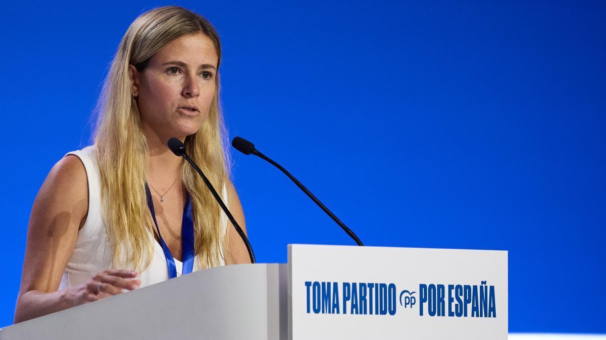 La diputada del PP, Beatriz Fanjul.