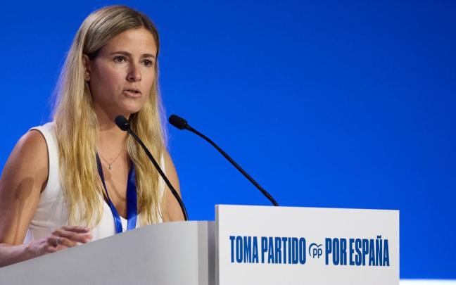 La diputada del PP, Beatriz Fanjul.