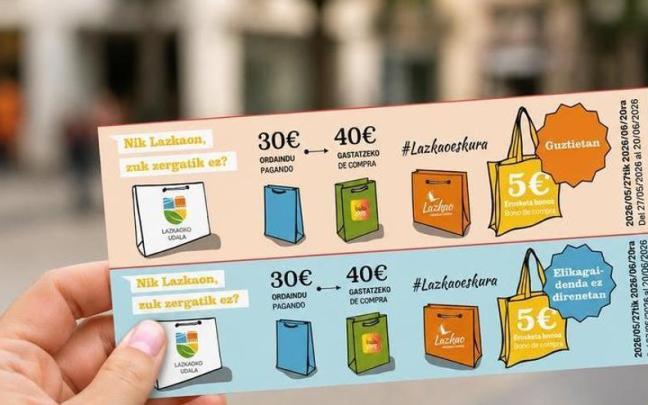 Bonos de comercio de Lazkao.