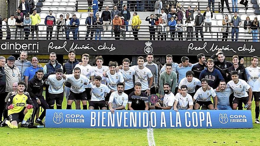El Real Unión celebró su clasificación para el torneo del KO. | FOTO: NOTICIAS DE GIPUZKOA