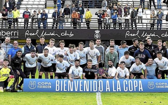 El Real Unión celebró su clasificación para el torneo del KO. | FOTO: NOTICIAS DE GIPUZKOA