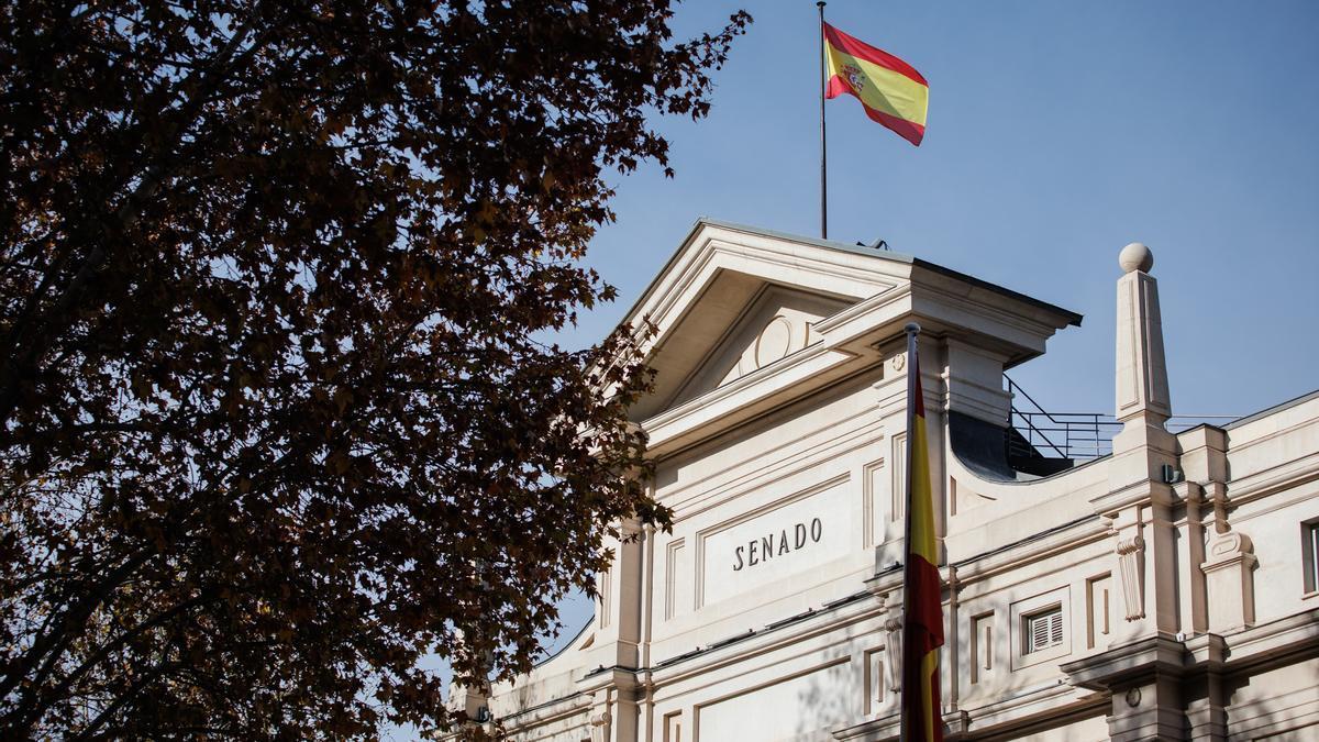 Fachada del edificio del Senado