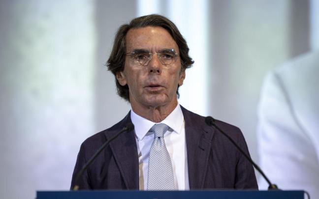 José María Aznar, este martes.
