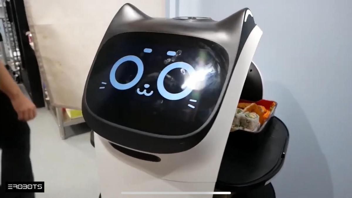 Bellabot, el robot camarero.