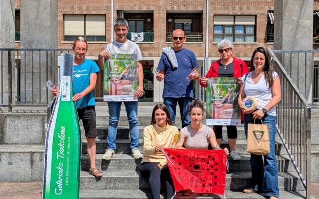 El txakoli se incorpora este año a la agenda festiva de Sanuandegi.