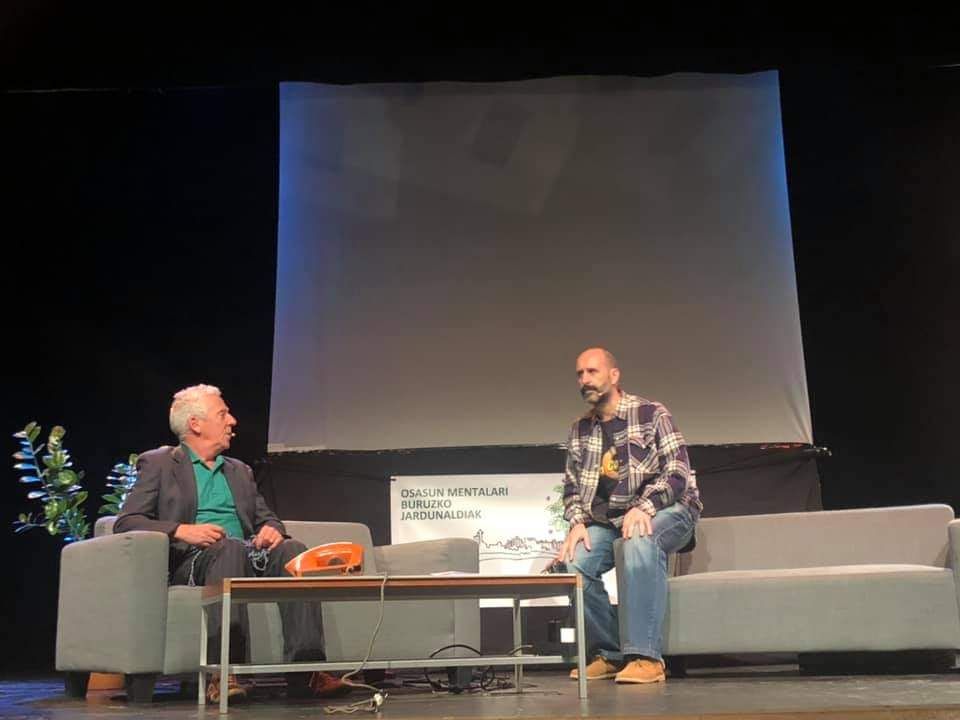 Jornadas de salud mental en la sala Harresi de Agurain